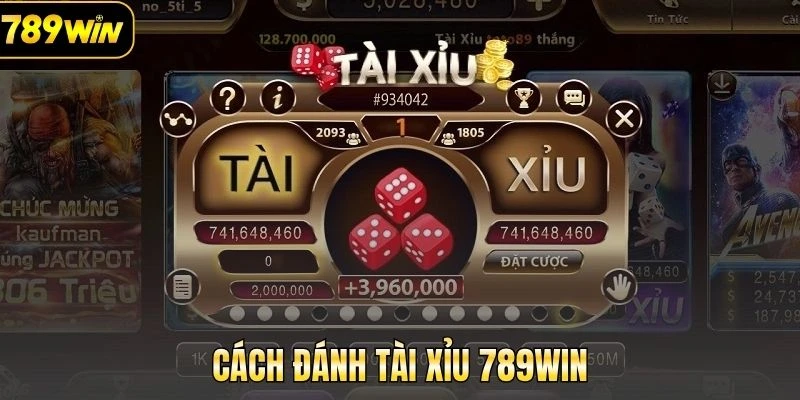 Cách chơi tài xỉu 789Win cực kỳ đơn giản