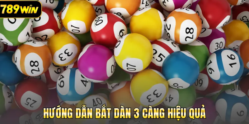 Hướng dẫn bắt dàn 3 càng hiệu quả